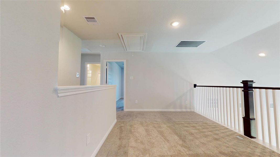 Spacious, unfurnished interior of a new home in Lexington Heights 50', Willis (Image 45).