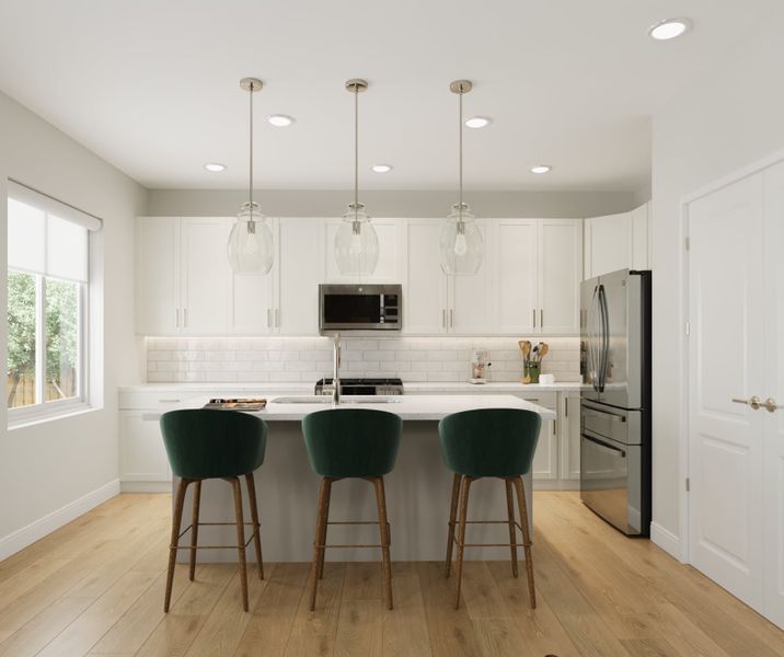 Representative furnished interior of a home built from the The Bluff by Taylor Morrison in Trailstone, Arvada (Image 5). Representative furnished interior of a home built from the The Bluff by Taylor Morrison in Trailstone, Arvada (Image 5).