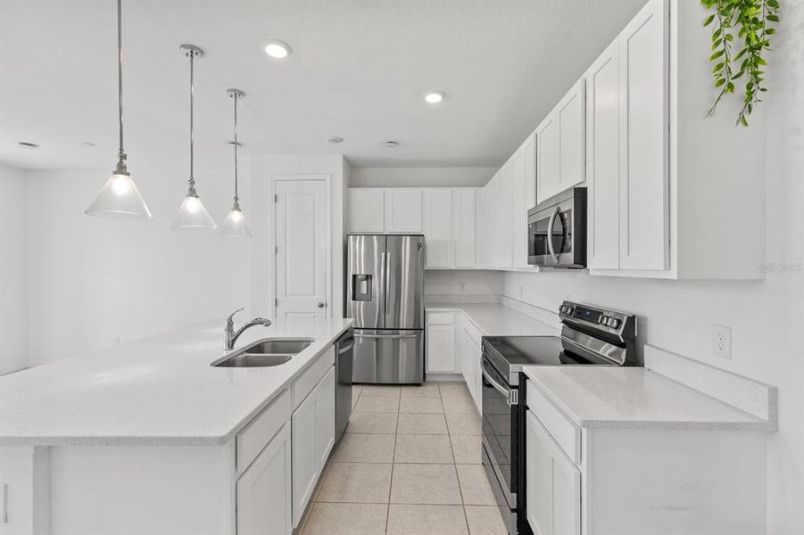 Furnished interior view inside a new home in , Davenport (Image 6). Furnished interior view inside a new home in , Davenport (Image 6).