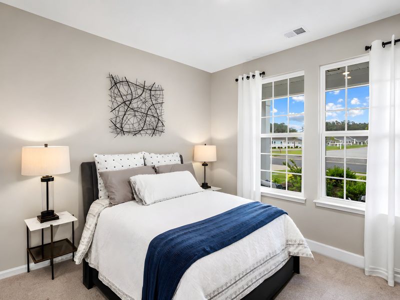Representative furnished interior of a home built from the The Cherry Grove by Chesapeake Homes in Heritage Park at Longs, Longs (Image 20).