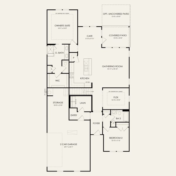 2D floor plan layout for the Mystique by John Wieland in Treymor, Mount Juliet, TN (Image 1). 2D floor plan layout for the Mystique by John Wieland in Treymor, Mount Juliet, TN (Image 1).
