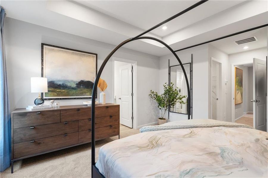 Furnished interior view inside a new home in Stegall Village, Emerson (Image 31).