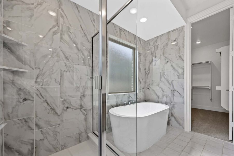 Representative Primary Bathroom - some options shown
