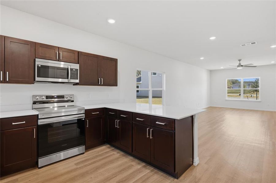 Furnished interior view inside a new home in Courtland Place, Cleburne (Image 11). Furnished interior view inside a new home in Courtland Place, Cleburne (Image 11).