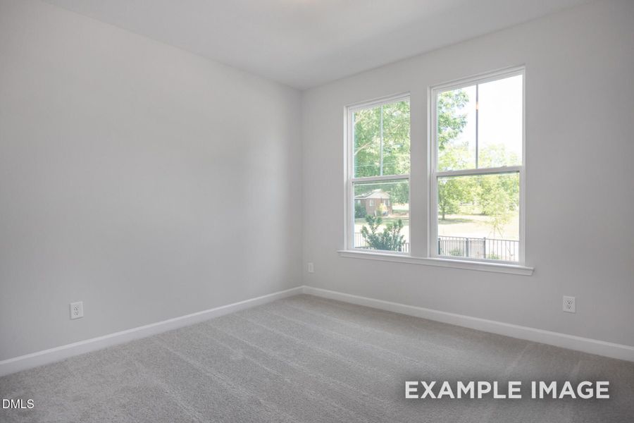 Spacious, unfurnished interior of a new home in Forestville Yard Townhomes, Knightdale (Image 16). Spacious, unfurnished interior of a new home in Forestville Yard Townhomes, Knightdale (Image 16).