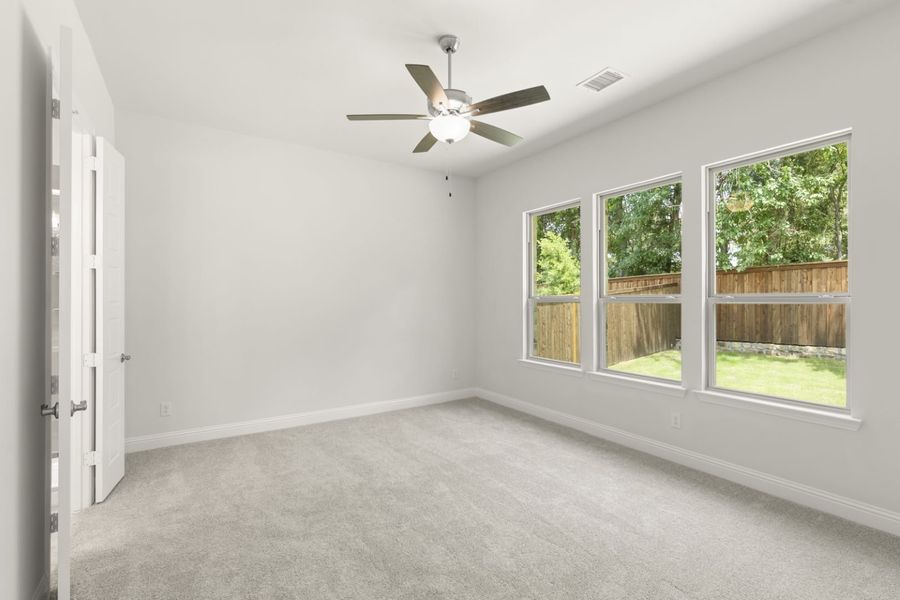 Representative unfurnished interior of a home built from the Barton by Windsor Homes in Villas at Long Branch, Rowlett (Image 18). Representative unfurnished interior of a home built from the Barton by Windsor Homes in Villas at Long Branch, Rowlett (Image 18).