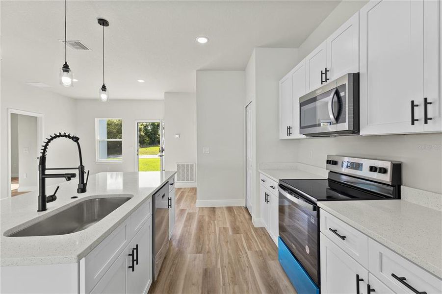 Furnished interior view inside a new home in , Ocala (Image 4).
