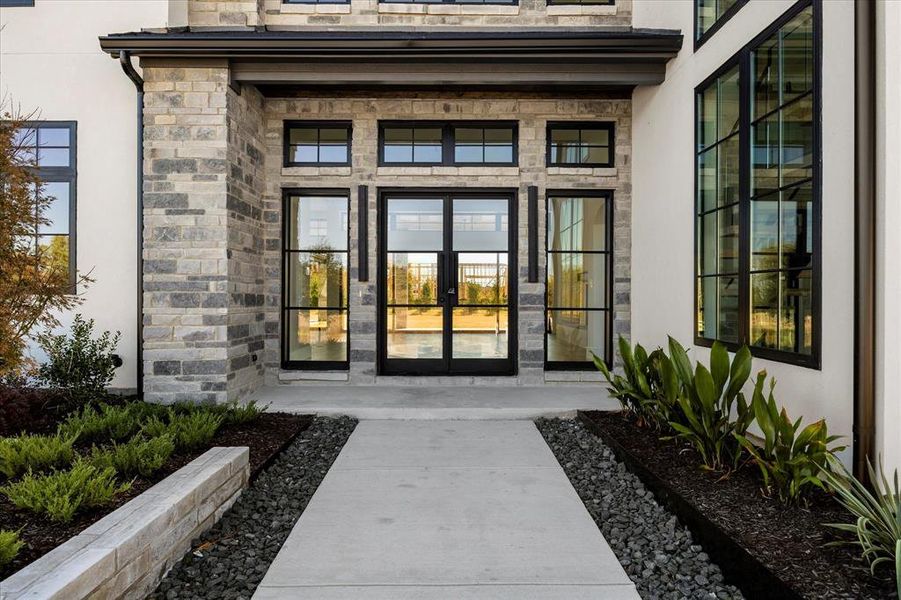 Exterior details and patio area of a home in , Heath (Image 26).