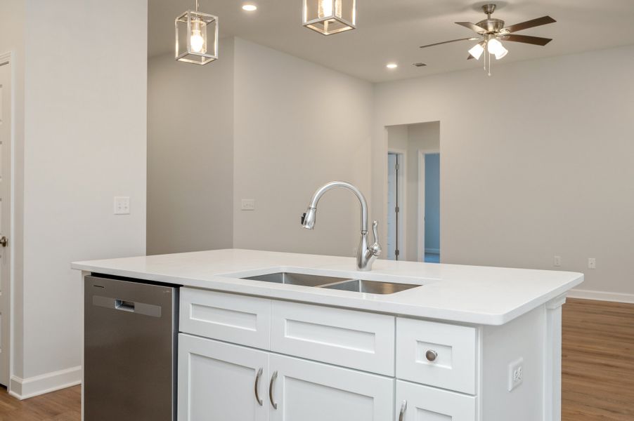 Furnished interior in a model home at Bridle Wood Estates in Crestview (Image 9).