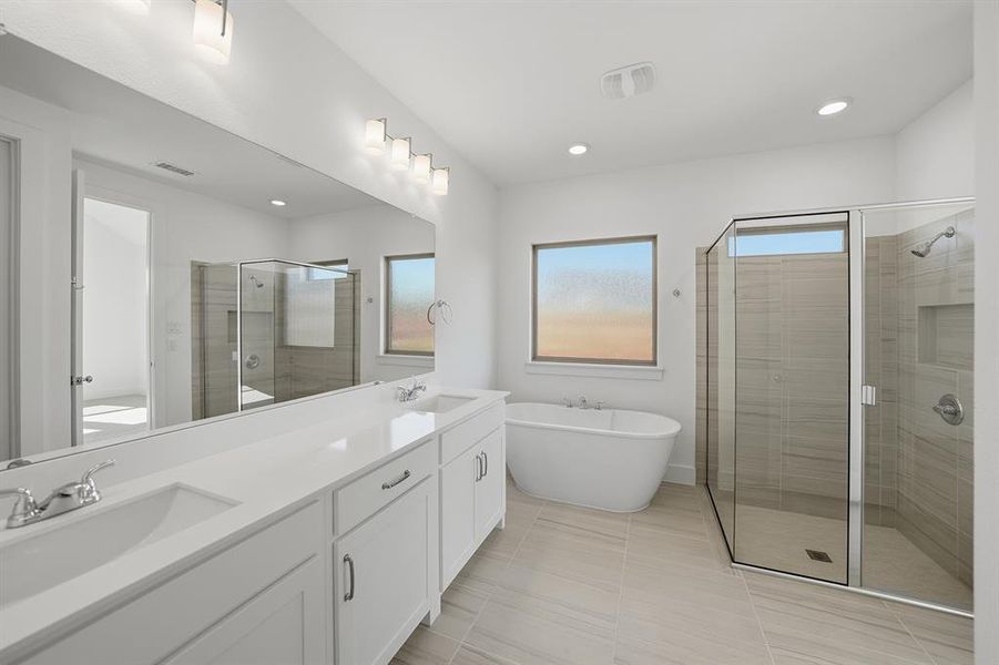 Furnished interior view inside a new home in Devonshire, Forney (Image 13). Furnished interior view inside a new home in Devonshire, Forney (Image 13).