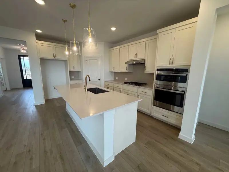 Kitchen Construction Progress featuring the Serene Collection