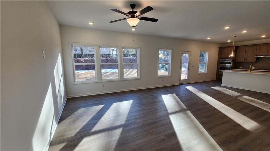 Spacious, unfurnished interior of a new home in The Estates at Casteel, Bethlehem (Image 16).