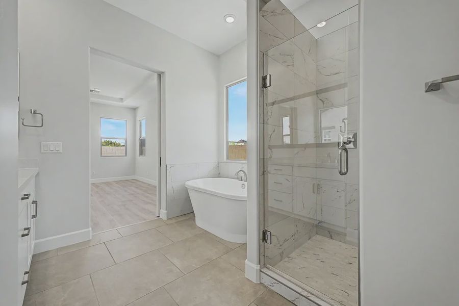 Furnished interior view inside a new home in Bellero Estates, Queen Creek (Image 10). Furnished interior view inside a new home in Bellero Estates, Queen Creek (Image 10).
