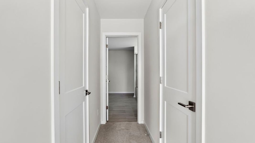 Spacious, unfurnished interior of a new home in Adams Glen, Greenville (Image 37). Spacious, unfurnished interior of a new home in Adams Glen, Greenville (Image 37).
