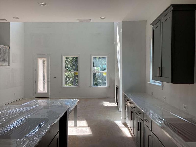 Kitchen Construction Progress