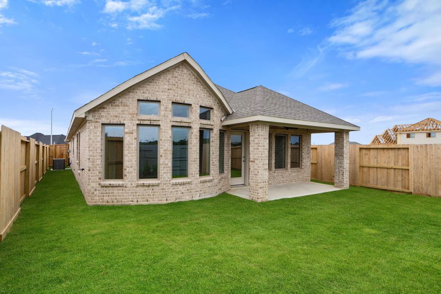 Front exterior of a new home in Jubilee, Hockley, TX, highlighting curb appeal (Image 23).