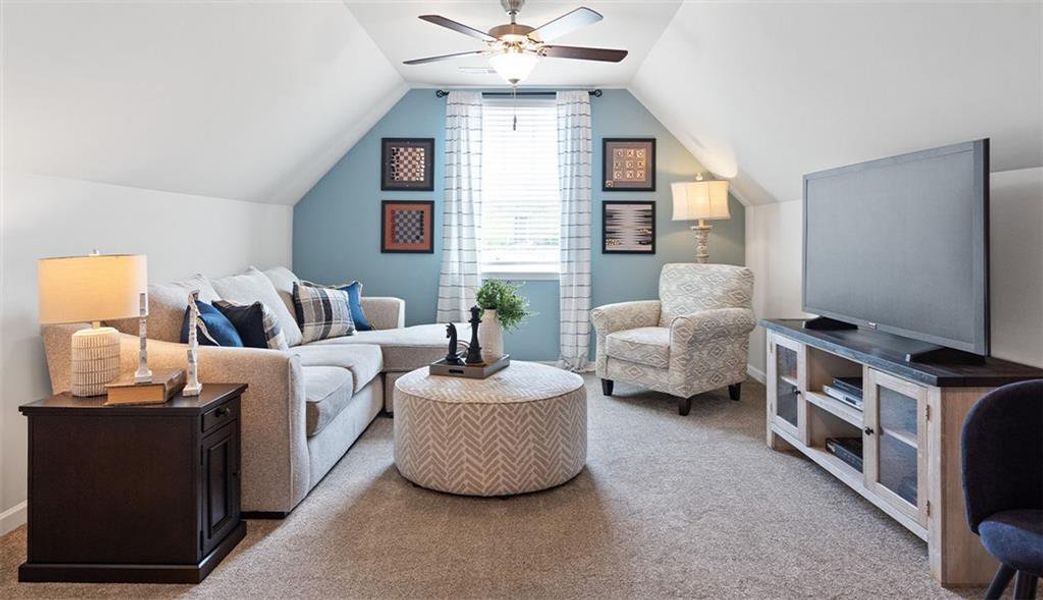 Furnished interior view inside a new home in Saddle Ridge, Calhoun (Image 6).