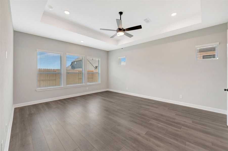 Spacious, unfurnished interior of a new home in Riceland - Summit Collection, Mont Belvieu (Image 21). Spacious, unfurnished interior of a new home in Riceland - Summit Collection, Mont Belvieu (Image 21).