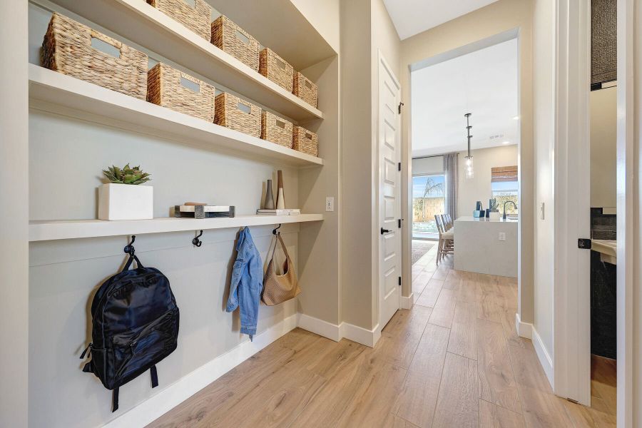 Representative furnished interior of a home built from the Mahogany by Mattamy Homes in Landmarke, Queen Creek (Image 52).
