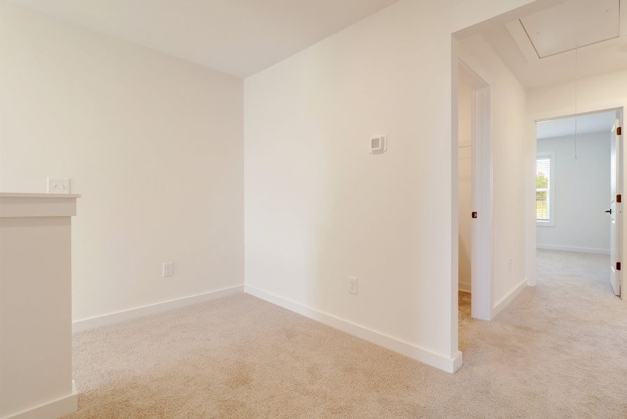 Representative unfurnished interior of a home built from the Ivey by Hunter Quinn Homes in Westgate Village Townes, Spartanburg (Image 18). Representative unfurnished interior of a home built from the Ivey by Hunter Quinn Homes in Westgate Village Townes, Spartanburg (Image 18).