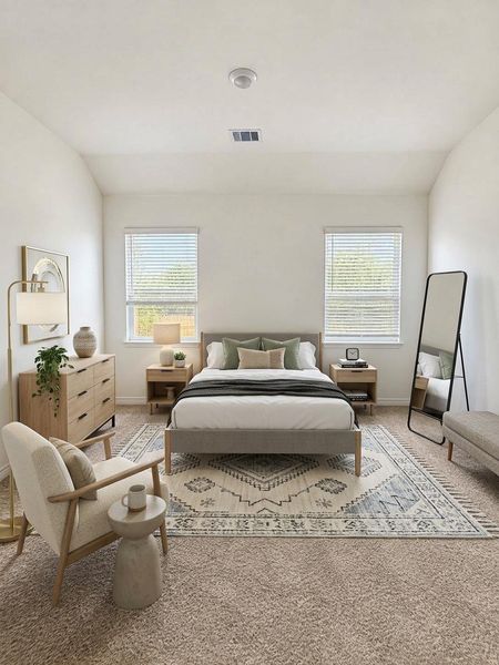 Furnished interior view inside a new home in , Dayton (Image 6).