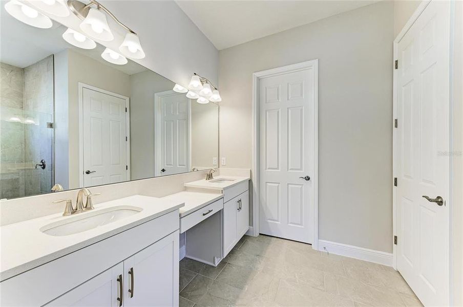 Furnished interior view inside a new home in Crosswind Point, Parrish (Image 12).