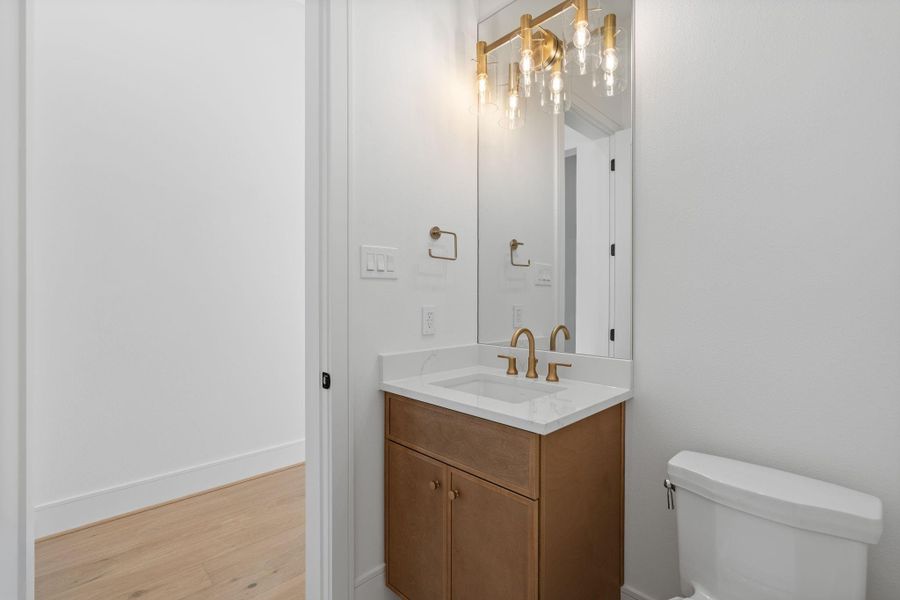 Furnished interior view inside a new home in , Houston (Image 19).