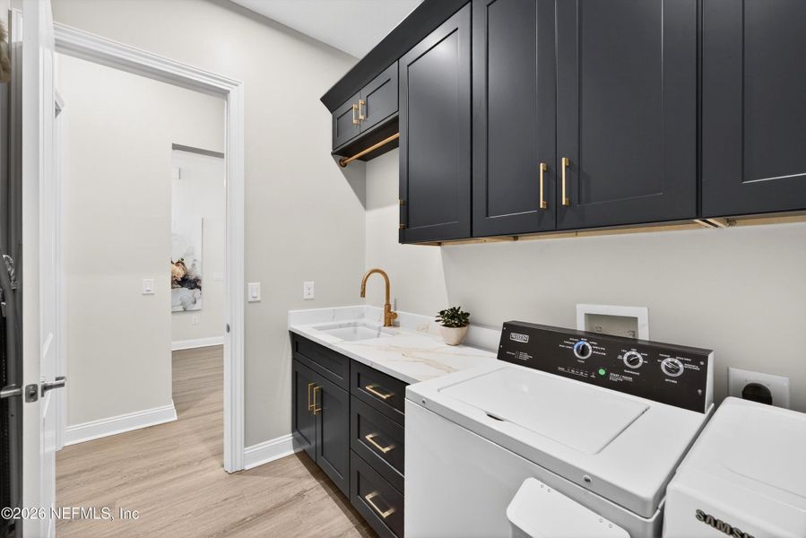Furnished interior view inside a new home in RiverTown, St. Johns (Image 31).