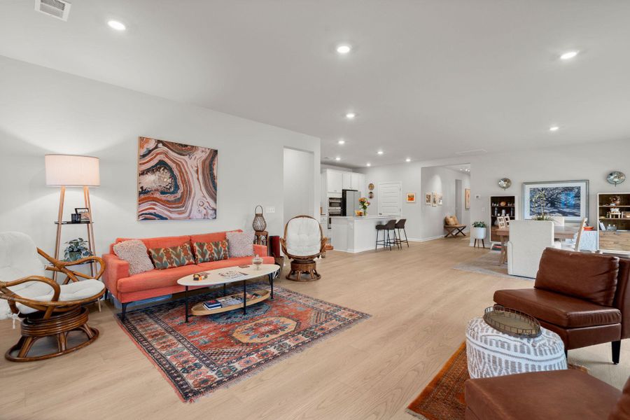 Furnished interior view inside a new home in Horizons at Summers Corner | 55+: The Legends, Summerville (Image 31).