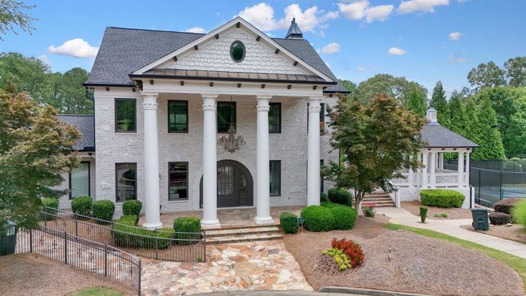 Front exterior of a new home in , Cartersville, GA, highlighting curb appeal (Image 28). Front exterior of a new home in , Cartersville, GA, highlighting curb appeal (Image 28).