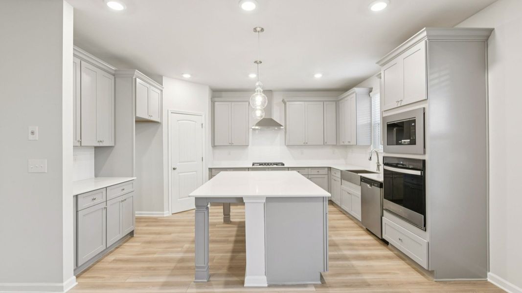 Furnished interior view inside a new home in Hamilton Lakes, Loganville (Image 10).