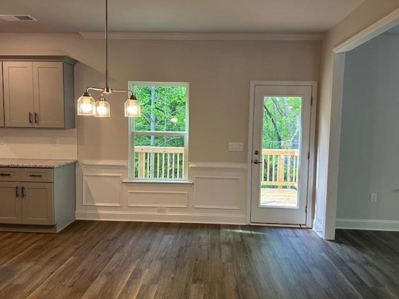 Spacious, unfurnished interior of a new home in Habersham Meadows, Demorest (Image 28).