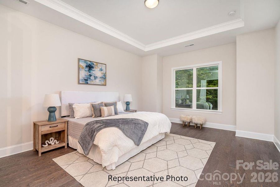 Furnished interior view inside a new home in , Cornelius (Image 13).