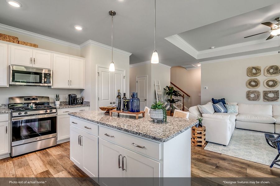 Furnished interior view inside a new home in Citadel Point at Southbridge, Sneads Ferry (Image 7).