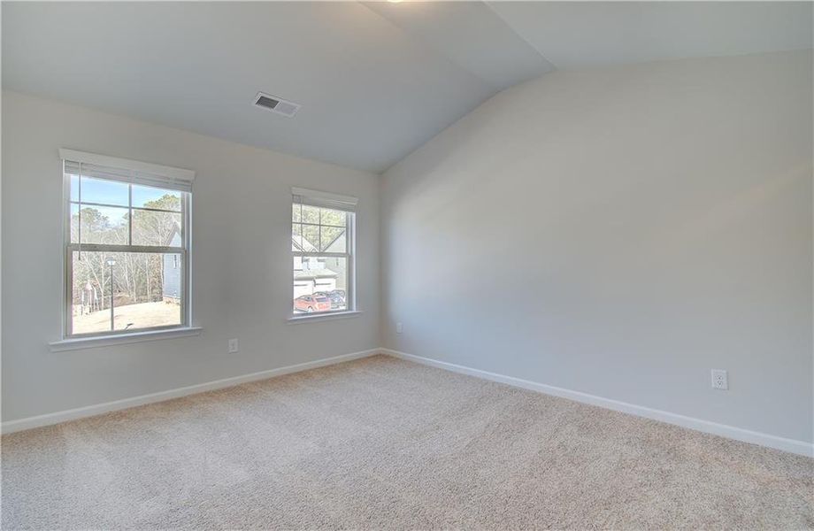 Spacious, unfurnished interior of a new home in Cedar Grove Commons, Conley (Image 22). Spacious, unfurnished interior of a new home in Cedar Grove Commons, Conley (Image 22).