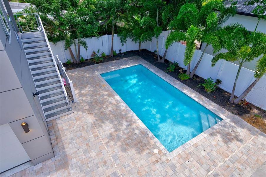 Exterior details and patio area of a home in , Sarasota (Image 39).