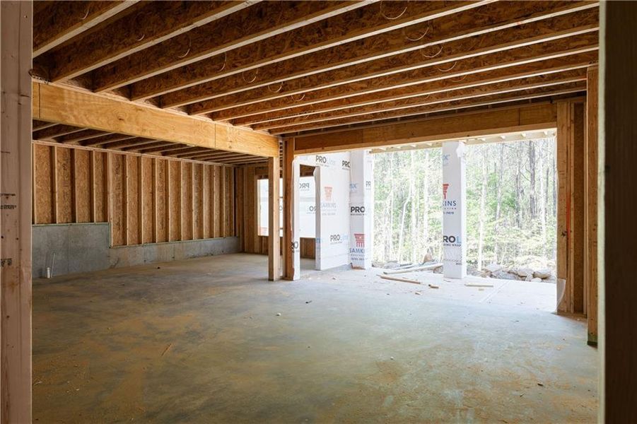 In-progress construction of a new home in , Fairburn, GA (Image 11).
