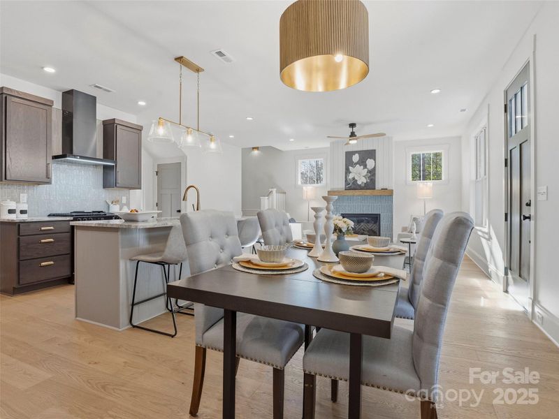Furnished interior view inside a new home in , Brevard (Image 12). Furnished interior view inside a new home in , Brevard (Image 12).