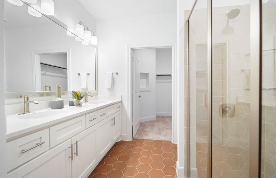 Representative furnished interior of a home built from the Flagstone by Pulte Homes in SeaFlower, Bradenton (Image 10).