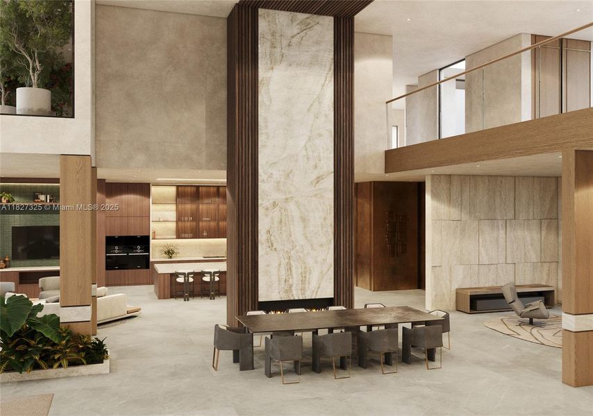 Furnished interior view inside a new home in , Southwest Ranches (Image 10).