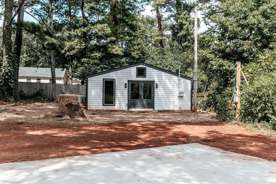 Front exterior of a new home in , Atlanta, GA, highlighting curb appeal (Image 25). Front exterior of a new home in , Atlanta, GA, highlighting curb appeal (Image 25).