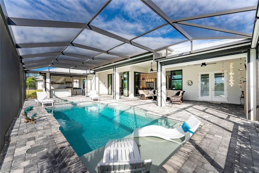 Exterior details and patio area of a home in , Port Charlotte (Image 24).