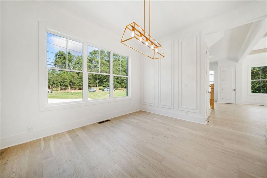 Spacious, unfurnished interior of a new home in , Marietta (Image 20).