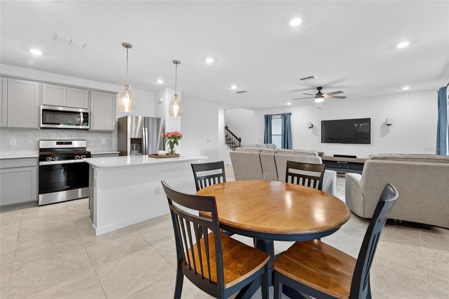 Furnished interior view inside a new home in Waterset, Apollo Beach (Image 31).