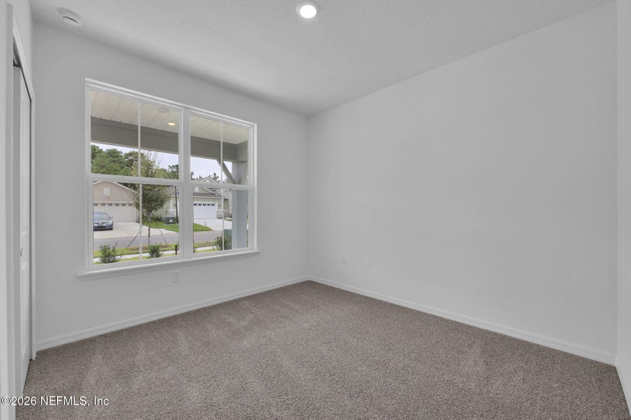 Spacious, unfurnished interior of a new home in Hyland Trail, Green Cove Springs (Image 15). Spacious, unfurnished interior of a new home in Hyland Trail, Green Cove Springs (Image 15).