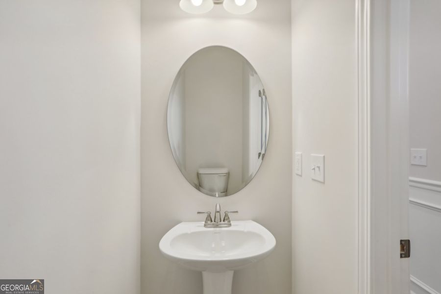 Furnished interior view inside a new home in Bryson Farms, Byron (Image 4).