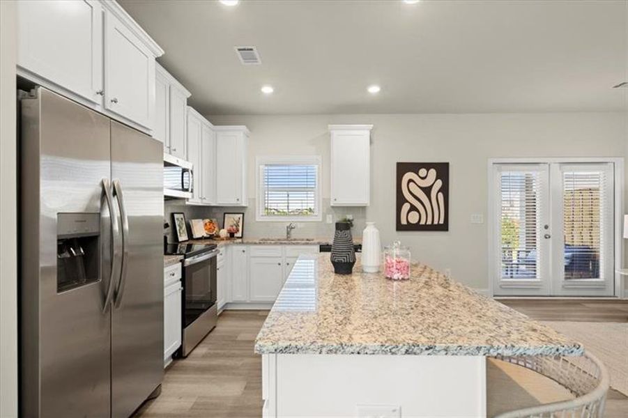 Furnished interior view inside a new home in , Dacula (Image 12). Furnished interior view inside a new home in , Dacula (Image 12).