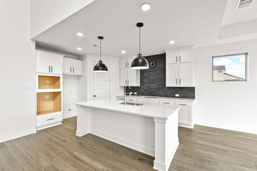 Furnished interior view inside a new home in , Katy (Image 10).