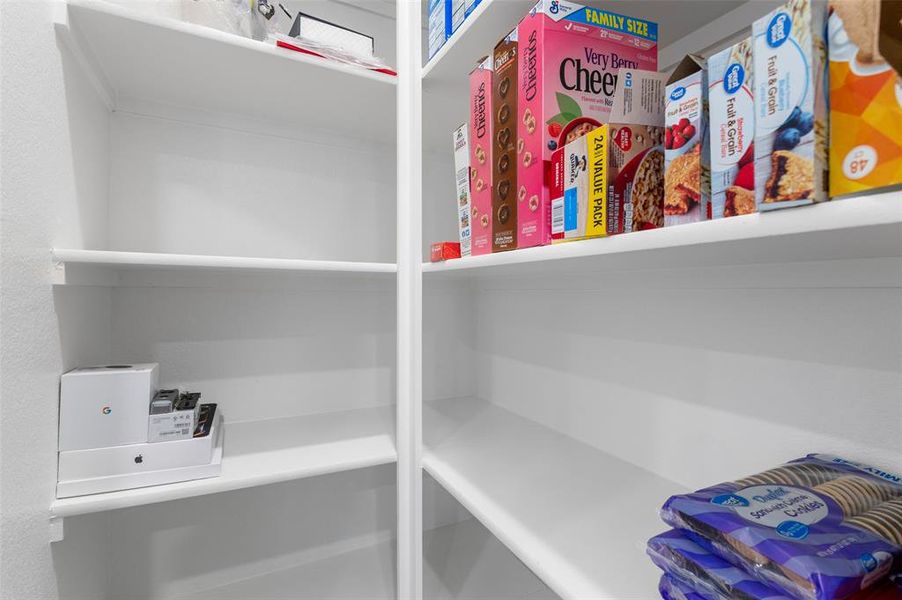 Convenient Pantry Storage