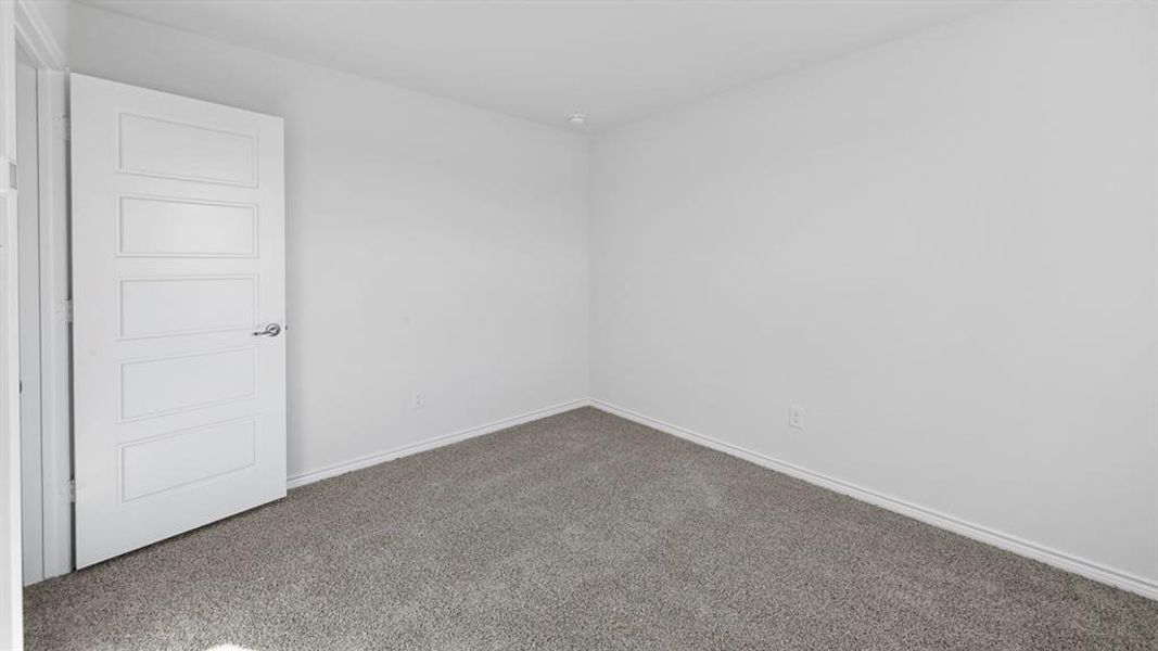 White interior door with satin nickel hardware White interior door with satin nickel hardware